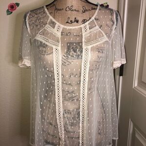 Vintage Ellison Sheer Blouse